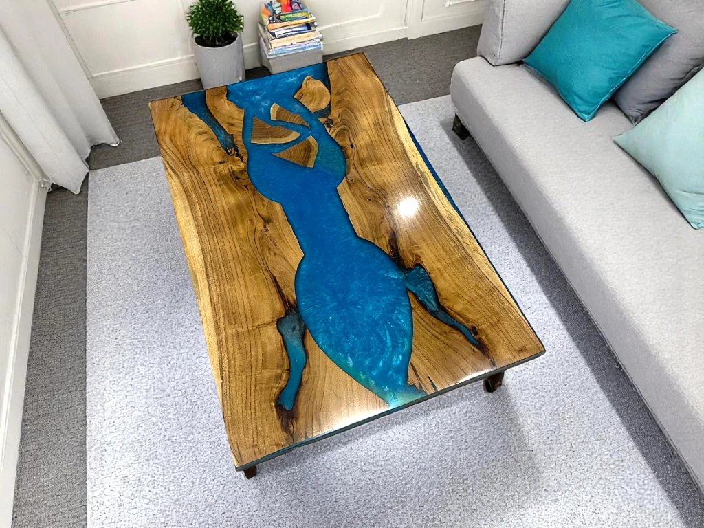 Live Edge Acacia Dining Table Perfect for Any Interior Style